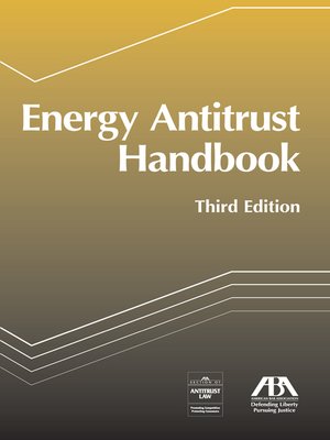 cover image of Energy Antitrust Handbook